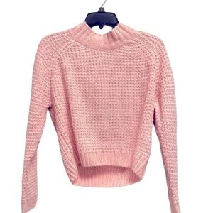 Love by Chelsey sweater size L, peach pinkish women’s knit sweater